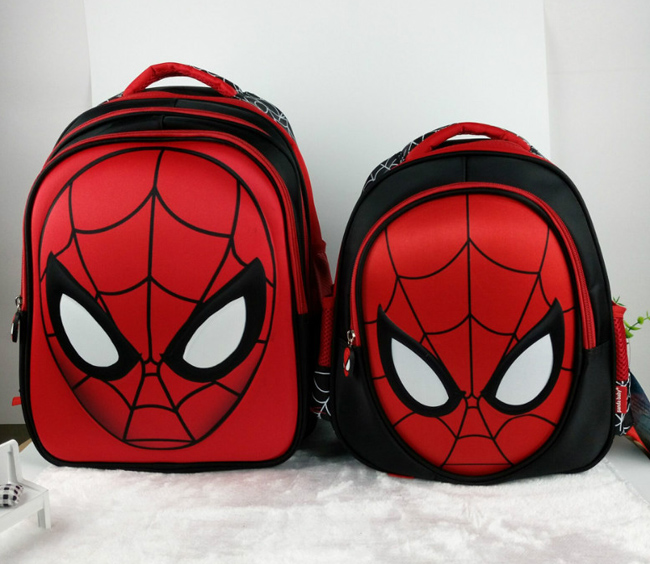 Cặp sách siêu nhân spider man cho bé