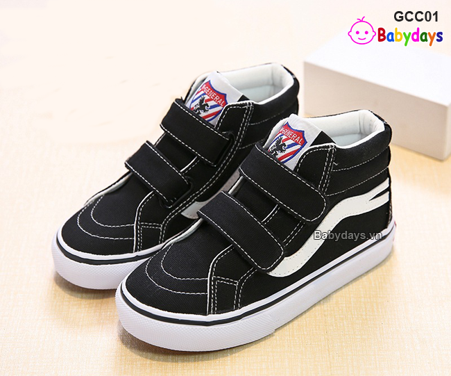 Giay vans cao co cho be GCC01 a